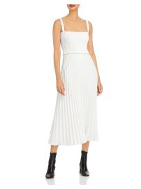 Proenza Schouler Womens Faux Leather Mid Calf Midi Dress Shop Premium Outlets at Shop Simon